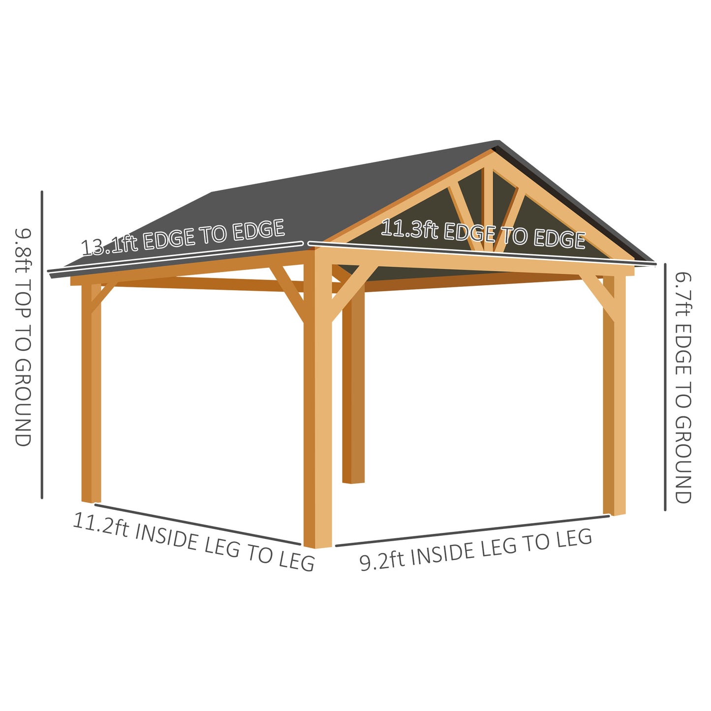 arbecue and cooking pergola